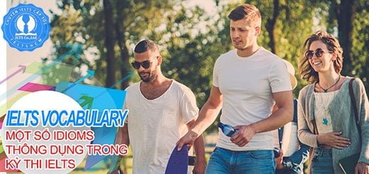 idioms thông dụng trong ielts