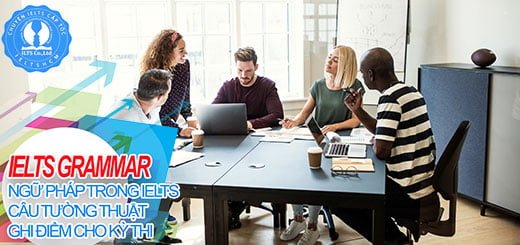 câu tường thuật ielts