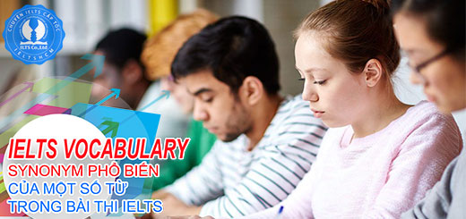 synonym ielts - synonym ielts phổ biến - ielts cấp tốc