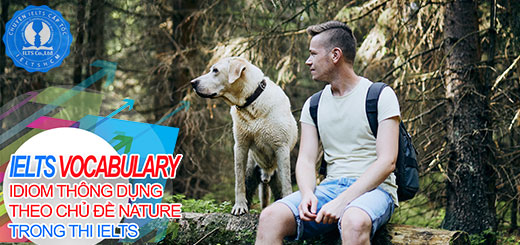 những idiom thông dụng - ielts theo chủ đề nature - ielts cấp tốc