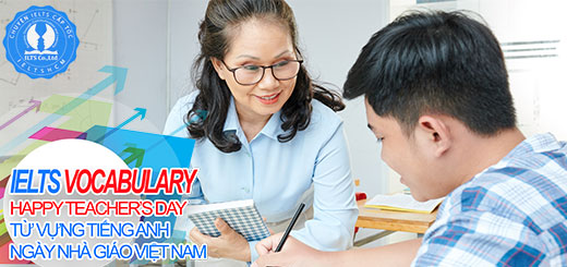 từ vựng tiếng Anh, ngày Nhà giáo Việt Nam, ielts